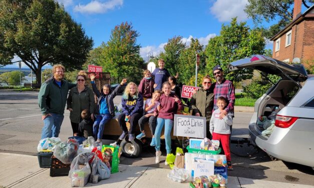 NORTH END FOOD DRIVE COLLECTS 2200 LBS OF FOOD