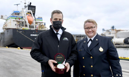 HOPA Update – McKeil Marine’s Evans Spirit Kicks Off Shipping Season at the Port of Hamilton