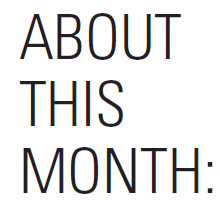 About This Month – November 2025